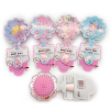 4 styles of acrylic massage comb - flower,Plastic【English Packaging】_P03054150_3_m