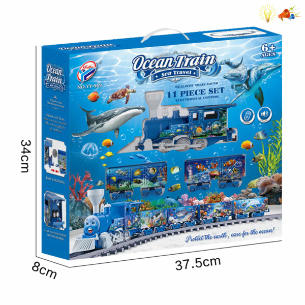 Ocean Sightseeing Classic Train Track Set