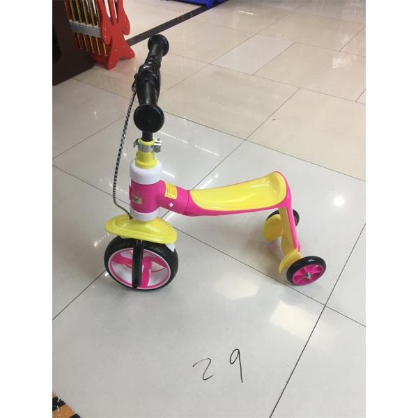 2-in-1 Front Foam Wheel Rear Plastic Wheel Balance Bike,Plastic【English Packaging】_200661289_hd