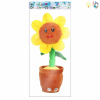 Rechargeable rotary dance repeating dance sunflower with USB (can be recorded)  Lights Music English language IC 【English Packaging】_P02396233_3_m