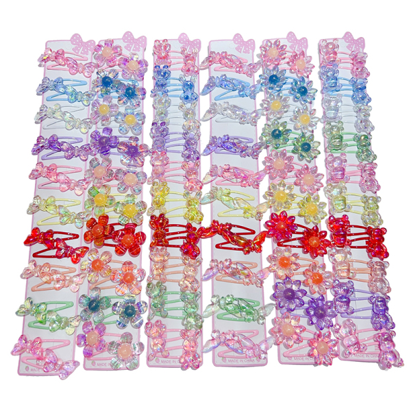 Hair clips (10 pairs/long clip)