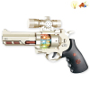 gun Electric Pistol
 Lights Sound IC without language Solid color Plastic【English Packaging】_P01363757_4_m