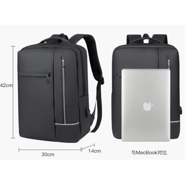 14 inch business computer backpack with USB charging