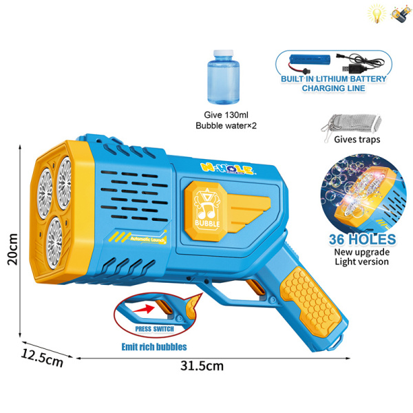 36 hole fully automatic water filling bubble machine