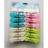 Clothespin 12PCS Multifunction Mixed Color,Plastic【English Packaging】_201228552