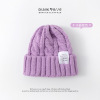 Labeled wool cap,Unisex,56-58CM,Winter Hat,100% acrylic【Packaging without Words】_201511241