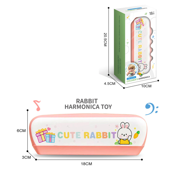 Заячья гармоника,пластик【Упаковка на английском языке】_201999135_hd