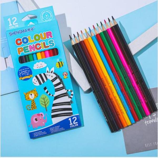 12PCS Colored Pencils 3.0 Core【English Packaging】_201261498_hd