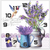 Lavender Clock,With handle,Ceramics【Packaging without Words】_P02126659_3_m