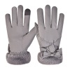 Velvet insulated touch screen gloves, waterproof and anti slip gloves,Women,Uni size,100% polyester fiber【Packaging without Words】_201572294_1_m