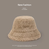 Plush Warm Hat,Unisex,56-60CM,Panama,100% polyester fiber【Packaging without Words】_201571205_1_m