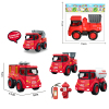 Fire trucks, 4 styles,Pull Back,Non-transparent wheels,Plastic【English Packaging】_P02909854_5_m