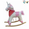 Electric wooden rocking unicorn With battery Wooden horse Music 【English Packaging】_201278795