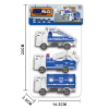 3pcs police cars Slide/taxiing Plastic【English Packaging】_201246232