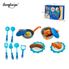 Cutlery set Cute Version Solid color Plastic【English Packaging】_P01826330_3_m