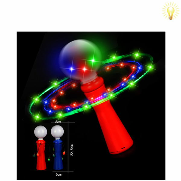 Разноцветный шар ветряная мельница блестящая палочка Палочка со светом Со светом пластик【Упаковка на английском языке】_200727135_hd