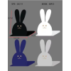 sx935 rabbit with no face book stand,Mix color,Metal【Packaging without Words】_P02924368_5_m