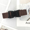 Diagonal nylon automatic buckle pants belt fashion leisure belt,Men,Uni size,woven fabric【Packaging without Words】_P02859153_20_m