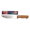 Chef's knife with wood grain handle Vegetable knife,one colour only,Metal【English Packaging】_201406225