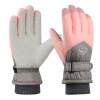 Thickened Ski Cotton Gloves with Velvet,Women,Uni size,split-finger gloves,100% polyester fiber【Packaging without Words】_201570469