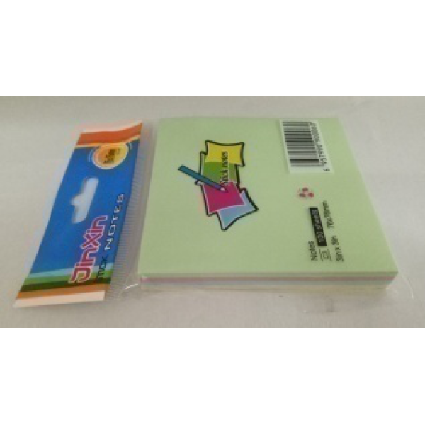 Color core 76*76mm*100 pages sticky notes