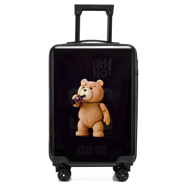 20 inch cartoon luggage universal wheel suitcase