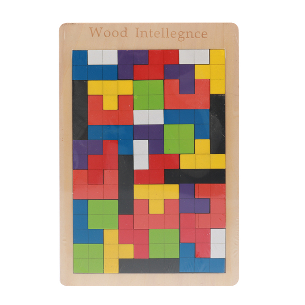 Puzzle wood【Packaging without Words】_200745764_hd