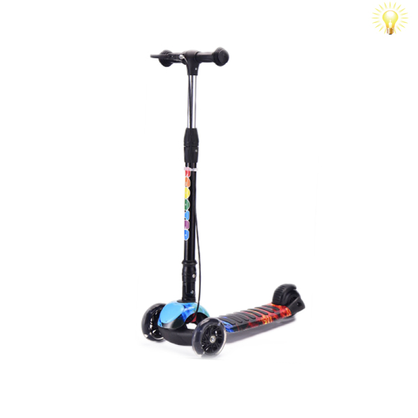 Folding hand brake scooter