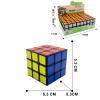 Черный кубик Рубика с наклейками третьего порядка,Квадратная форма колец,3 - граневый,пластик【Упаковка на английском языке】_P02952846_7_m