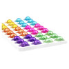 36PCS Яйца черепахи Rainbow Brights Resurrection Swell,пластик【Упаковка на английском языке】_P01102836_2_m