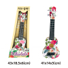 41cm tropical flower simulation ukulele,Plastic【English Packaging】_201666286_1_m