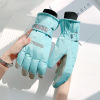 Warm and plush thick outdoor cycling waterproof gloves,Women,Uni size,split-finger gloves,100% polyester fiber【Packaging without Words】_201570411