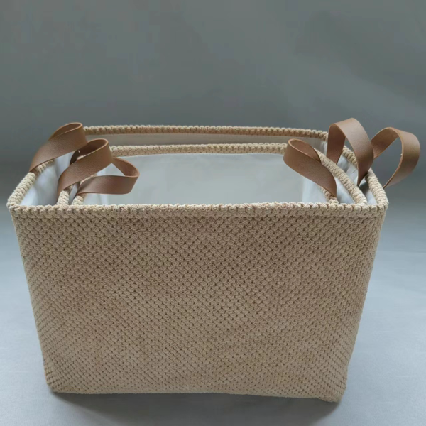 Fabric dirty clothes basket, folding storage basket, laundry basket, monochrome cleaning package [no text packaging]