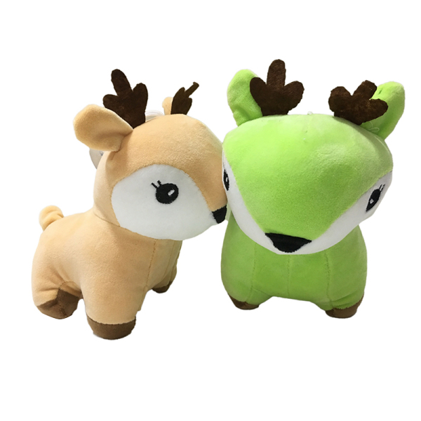 Deer plush toy in 2 colors