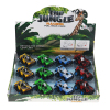 12PCS Dinosaur Cartoon Mini Buggy,Pull Back,1:48,Spray painting and solid color,Plastic【English Packaging】_200013240