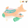 6PCS 2 aircraft,Inertia,Cute Version,Lights,Sound,IC without language,With battery,Plastic【English Packaging】_P01685880_15_m