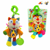 Voice vibration squirrel rattle (clip color random),Sound,English language IC,With battery,Plush【English Packaging】_200494168