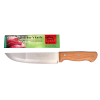 Chef's knife with wood grain handle Vegetable knife,one colour only,Metal【English Packaging】_201406208