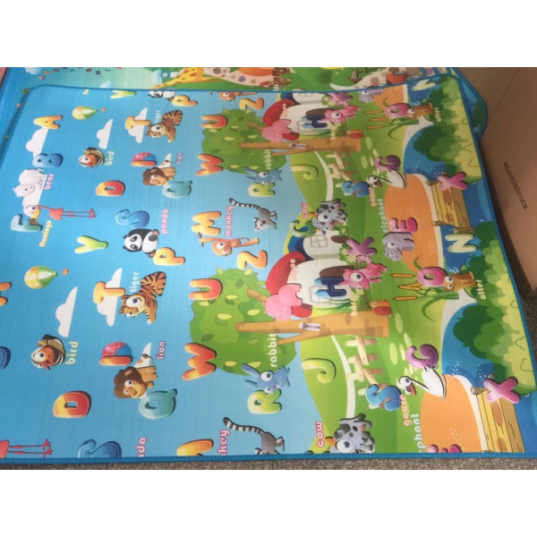 0.8cm cartoon English letter climbing mat (bagged)  one colour only Plastic【Packaging without Words】_201413122_hd