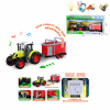 Farmer livestock trailer Inertia Lights Sound Music English language IC With battery Plastic【English Packaging】_200539220