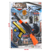 Gun with pistol, walkie talkie, badge, goggles, handcuffs, humanoid target, compass,Soft bullet,Submachine gun,Solid color,Plastic【English Packaging】_P02998303_3_m