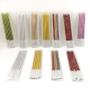 Bag of 6 Gold Spray (White Tinsel) Candles,one colour only【English Packaging】_P02637388_2_m