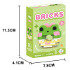 167(pcs)Donut Sunshine Crocodile Block Set,Plastic【English Packaging】_P02977103_2_m