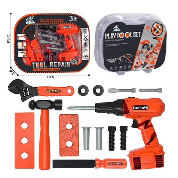 Tool electric drill set