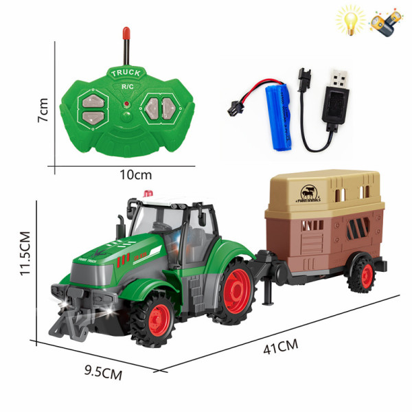 Farmer car with USB cable