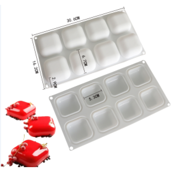 8-link mousse mold