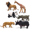 4 (pcs) painted wild animals,Plastic【English Packaging】_P03041474_5_m