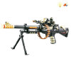 gun Electric Machine gun Lights Sound Shaking English language IC Spray painting Plastic【English Packaging】_P01942290_2_m