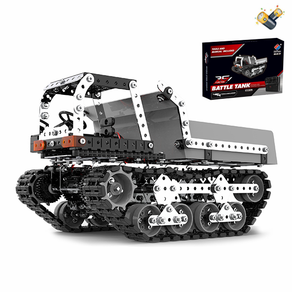 2.4G 996pcs Puzzle Car Building Block Set with USB,Дистанционное управление,Пульт управления без батареек, игрушка с батарейками,Металл【Упаковка на английском языке】_200795240_hd