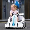 Children's electric four-wheel baby toy car kart with music and lights,Electric,Electric car,one colour only,Plastic【Packaging without Words】_201749773_1_m